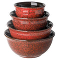 Mixing Bowls 2.1 (Red / 20+40+65+84 Ounce)