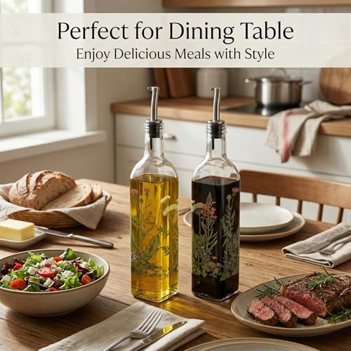 Decorative Olive Oil Dispenser Set