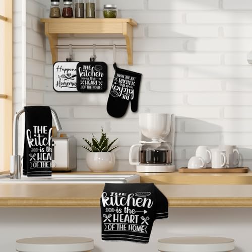 6 Pcs Kitchen Decor Accessories Set (White / Kitchen)