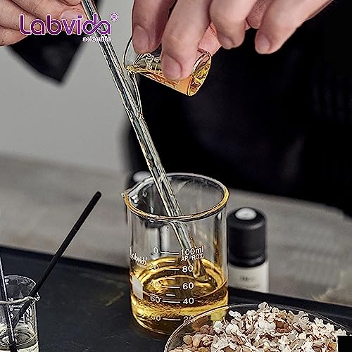 Upgrated 3 Size Low Form Beaker Set (3 Sizes: 50/100/250ml,each 1pc)