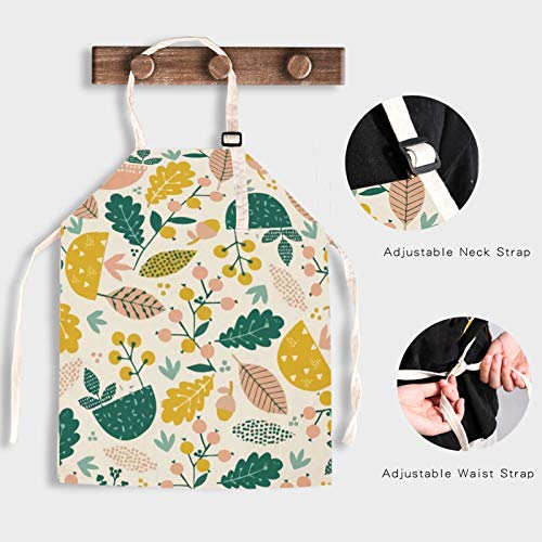 Matching Aprons for Kids & Adults (Yellow/Green)