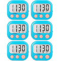 Digital Kitchen Timers for Cooking (Blue)