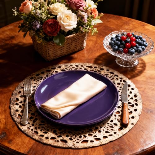 HomeVSS 20 Piece Dinnerware Set (Service for 4 - 20pc Set / Purple)
