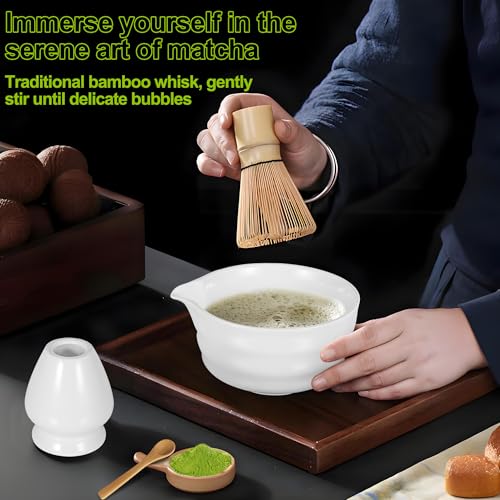 Matcha Whisk Set with Matcha Bowl
