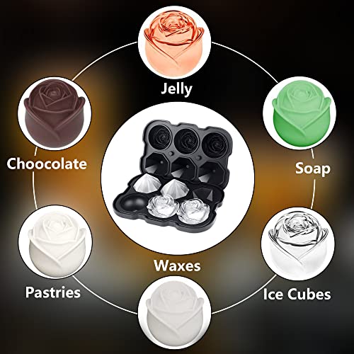 Silicone Ice Cube Tray with Lids