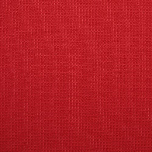Assorted Woven Kitchen Set (Red / Dishtowel, 18x28"; Dishcloth, 13x13")
