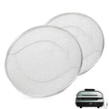 2PCS Stainless Steel Splatter Shield for Ninja Foodi FG551 Air Fryer