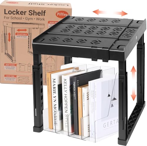 Locker Organizer Shelf (Black)