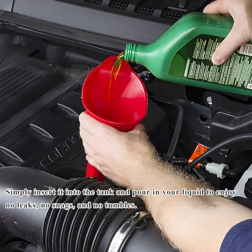 Oil Funnel Multi (Red, 1 PCS)
