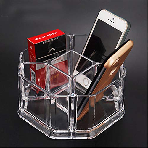 Acrylic Tea Bags Holder Coffee Sugar Bag Case Guest Room Organizer Storage Boxes (L16*W.16*H.8cm)