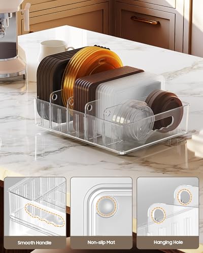 Lid Organizers Inside Cabinet (Green)