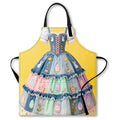 Easter Patchwork Rustic Cute Smock 26.7x30.7 Inch Polyester (Mi06499)