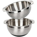 304 Stainless Steel Colander (5QT+5QT)