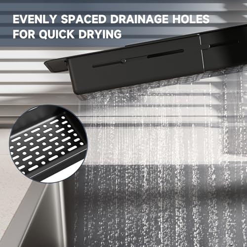 Extendable Kitchen Sink Caddy (Standard / Black 1)