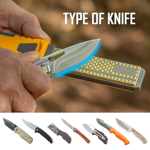 DCS4 4” Diamond Combination Sharpener (Bench Stone)