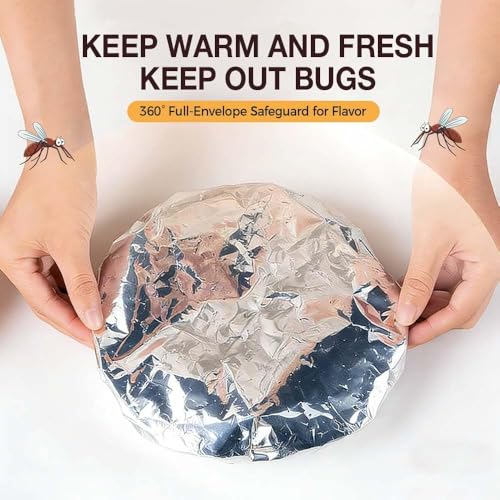 2026 New Reusable Aluminum Foil Food Covers