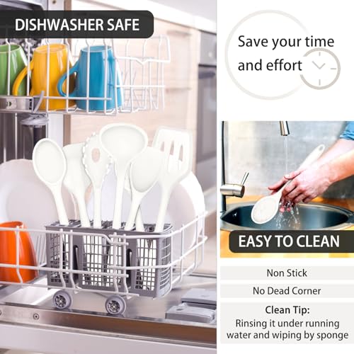 White Kitchen Utensils (White)