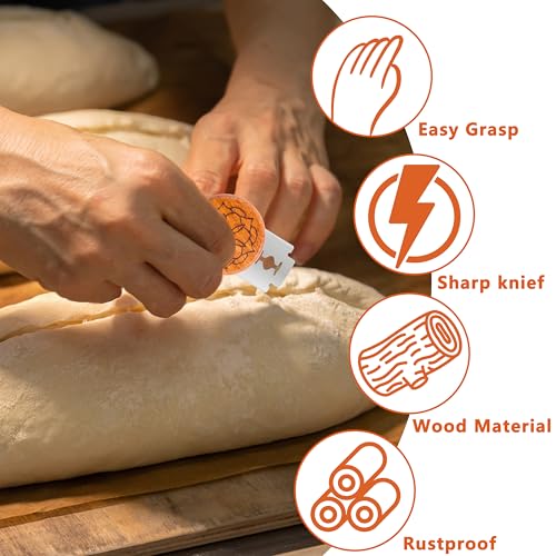 UFO Bread Lame Sourdough Scoring Tool Bread Scorer (E7-Mandala)