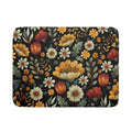 Vintage Boho Floral Dish Drying Mat for Kitchen Counter (18" x 24")