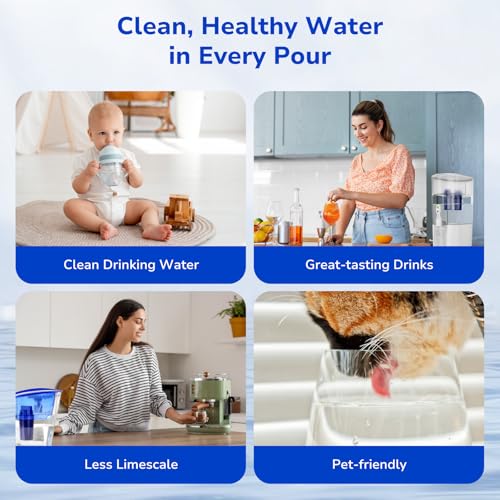 4 Pack Water Filter Replacement for All PUR (4 Filters)