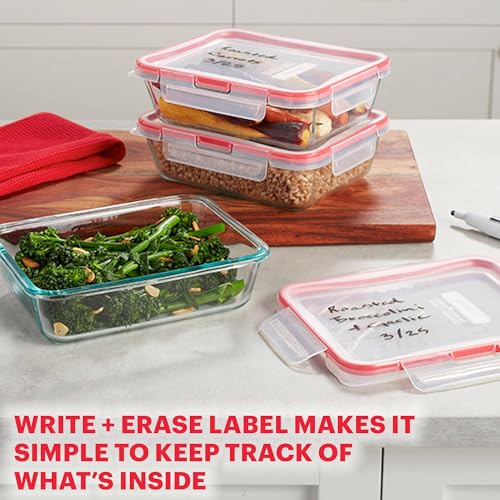 Freshlock (10-Pack) Mixed Sizes Airtight Glass Food Storage Set (10 Pack)