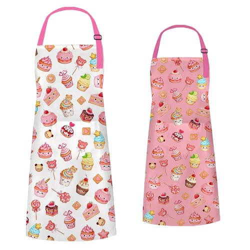 2 Pack Mommy and Me Aprons (Cake)