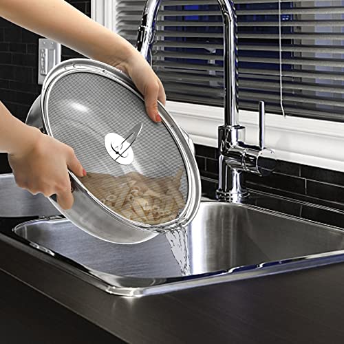 4 Pack Splatter Screen for Frying Pan