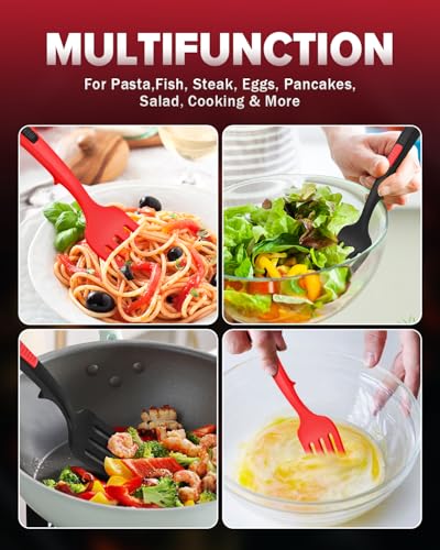 Large Silicone Flexible Cooking Fork (BR)