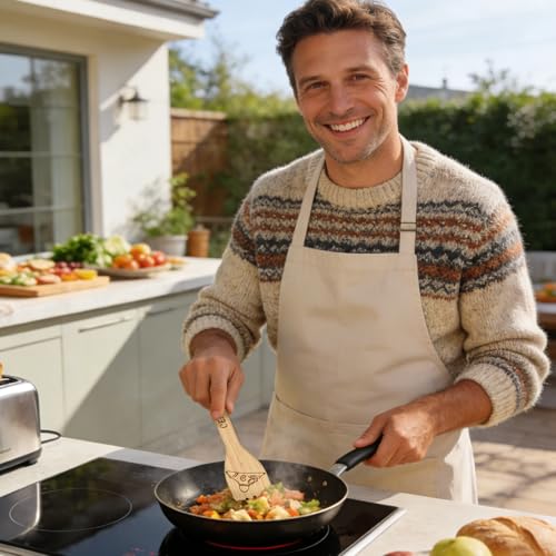 6PCS Taino Element Wooden Kitchen Cooking Utensil Set (Taino Element)