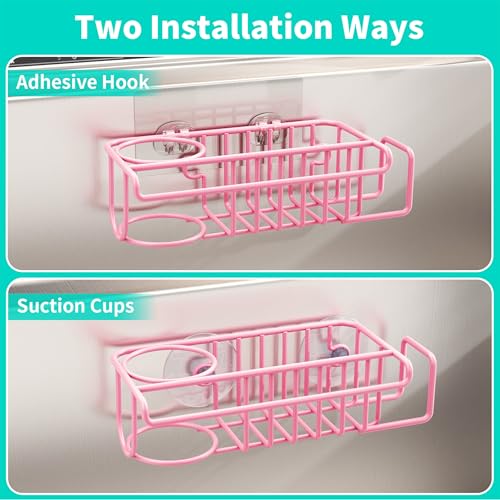 Sink Caddy Sponge Holder (Pink)