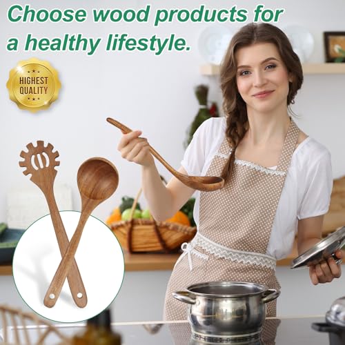 2 Piece Soup Ladle Pasta Spoon Set