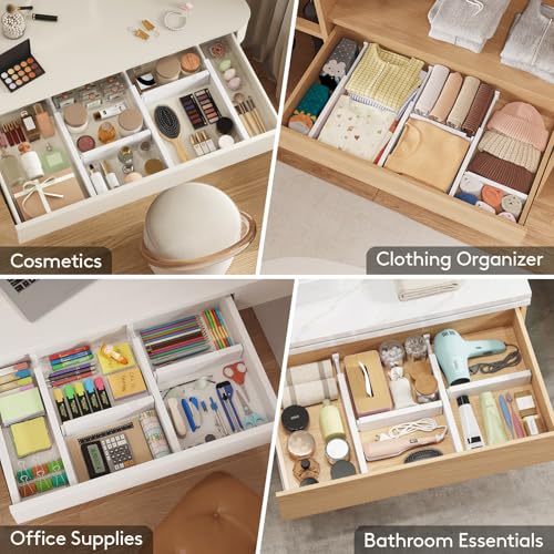 2.36" Upgrade Kitchen Drawer Dividers (2.36"H, 16-22"L)