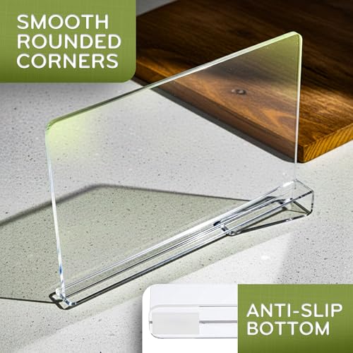 Acrylic Shelf Dividers for Closet Organization