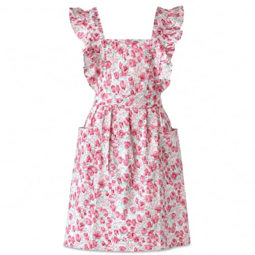 Cute Apron Cooking Baking (Pink)