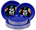 Royal Blue Paper Plates (Royal Blue / 50 Count (25-9" & 25-7"))