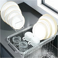 Over The Sink Dish Drying Rack Expandable Kitchen Sink Organizer (Medium (8.5"W | Extend 11.6"-17.5"L))