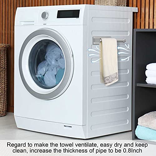 Paper Towel Holders Magnetic Steel Brushed Towel Roll Holders with Strong Magnetic Backing (12.1 inch / Blush)