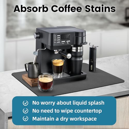 17x12 Inch Coffee Mat (Gray / 17" x 12")
