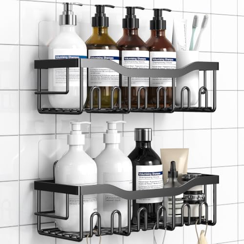 Shower Caddy 2 Pack (Black)