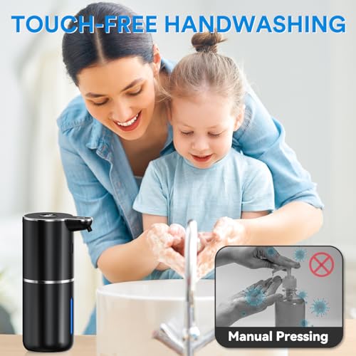 Automatic Foaming Soap Dispenser Touchless (Black / Foam)