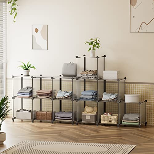 Closet Organizers and Storage (Large / Grey)