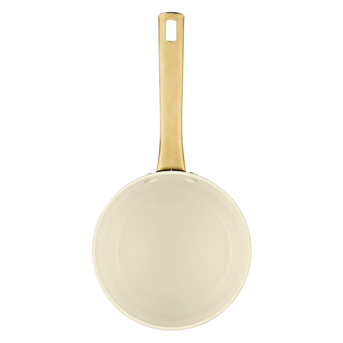 Forged Induction Ceramic Nonstick Sauce Pan (Taupe / 3 Quarts)