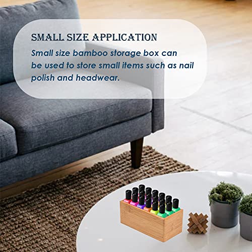 Bamboo Drawer Organizer (Bamboo / 12*3*2.6 inch)