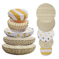 10Pcs Reusable Bowl Covers In 5 Size (Classic Style)