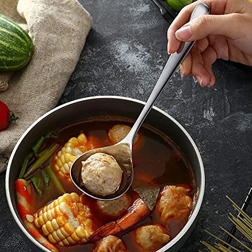 2 Pack Gravy Ladle (2-Piece (Silver) / 8 Inch)