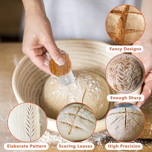 UFO Bread Lame Sourdough Scoring Tool Bread Scorer (B-Aurora)