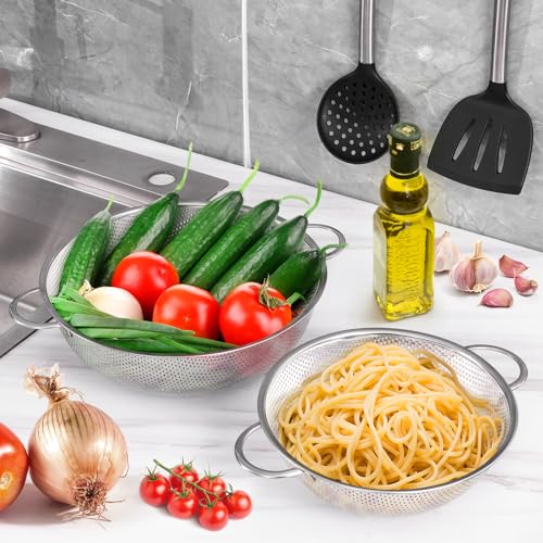 5 Quart Stainless Steel Colander (5 QT)