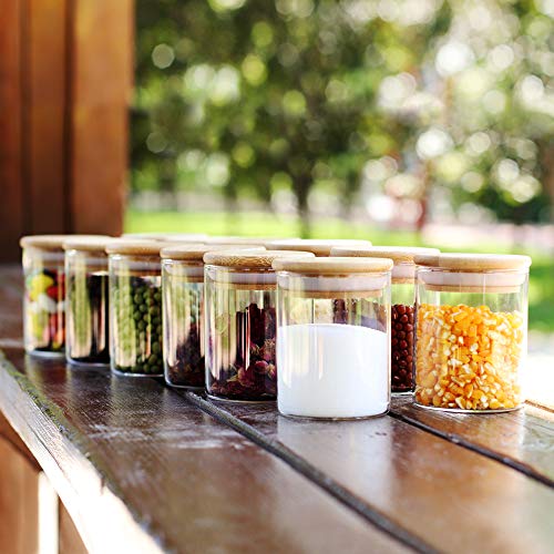 Glass Jars Set (6oz/12pcs)
