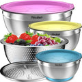 Mixing Bowls with Airtight Lids (Mutilcolor)