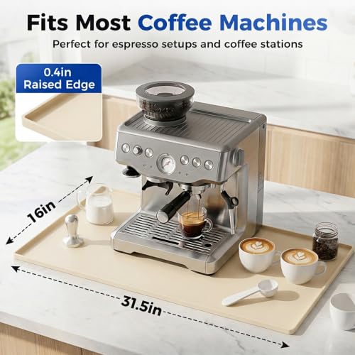 Coffee Bar Mat (Beige)